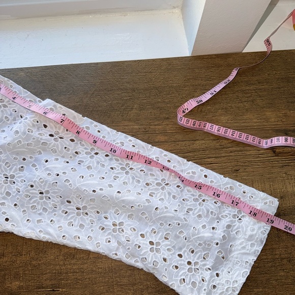 Talbots Women’s White Eyelet Top size 16 - Picture 6 of 8